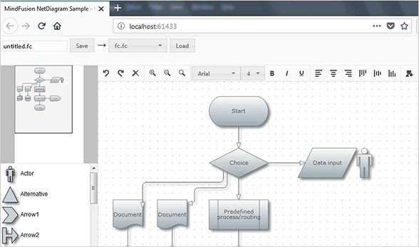 Diagramming for ASP.NET, V6.1