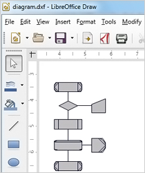 WinForms Diagram Control: AutoCAD DXF Exporter