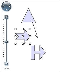 WinForms Flowchart Control: Zoom Component