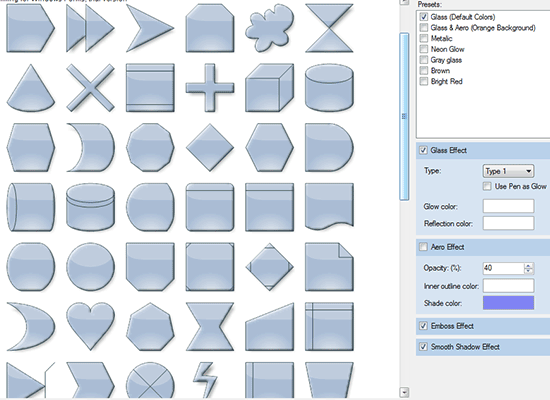 .NET Flowchart Control: Node Effects