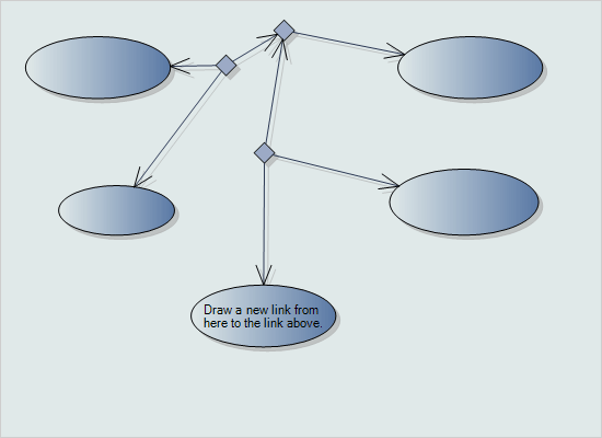 .NET Flowchart Control: Ternary Connections