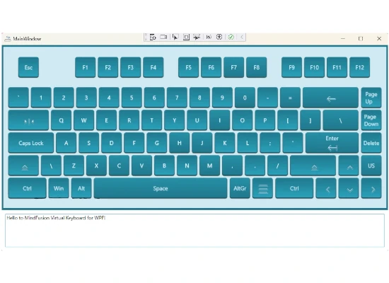 A custom-style medical keyboard